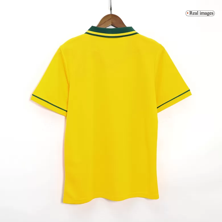 Brazil Jersey Custom Home Soccer Jersey 1993/94 - bestsoccerstore