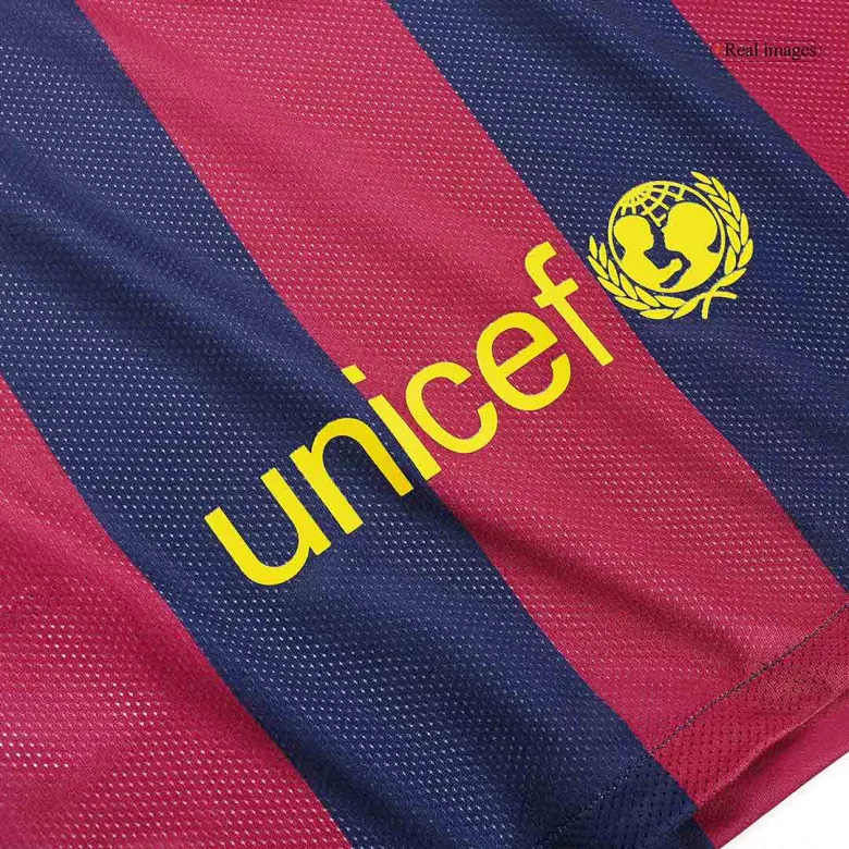 Barcelona Retro Jersey Home Soccer Shirt 2014/15 - bestsoccerstore