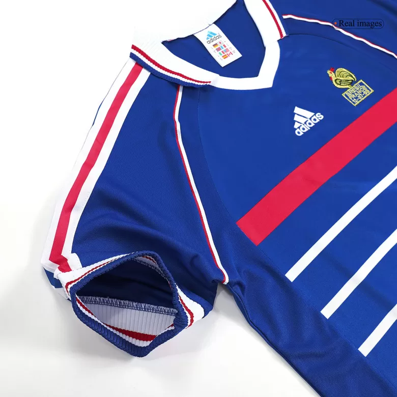 France Jersey Custom Home Soccer Jersey 1998 - bestsoccerstore