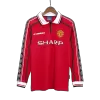 Manchester United Jersey Custom Home Soccer Retro Jersey 1998/99 - bestsoccerstore