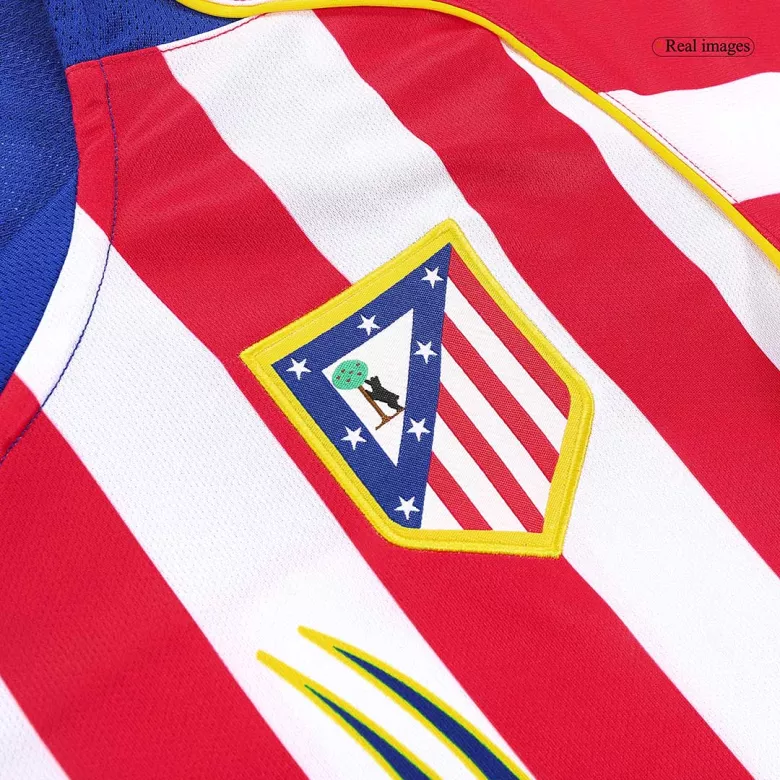 Atletico Madrid Retro Jersey Home Soccer Shirt 2004/05 - bestsoccerstore