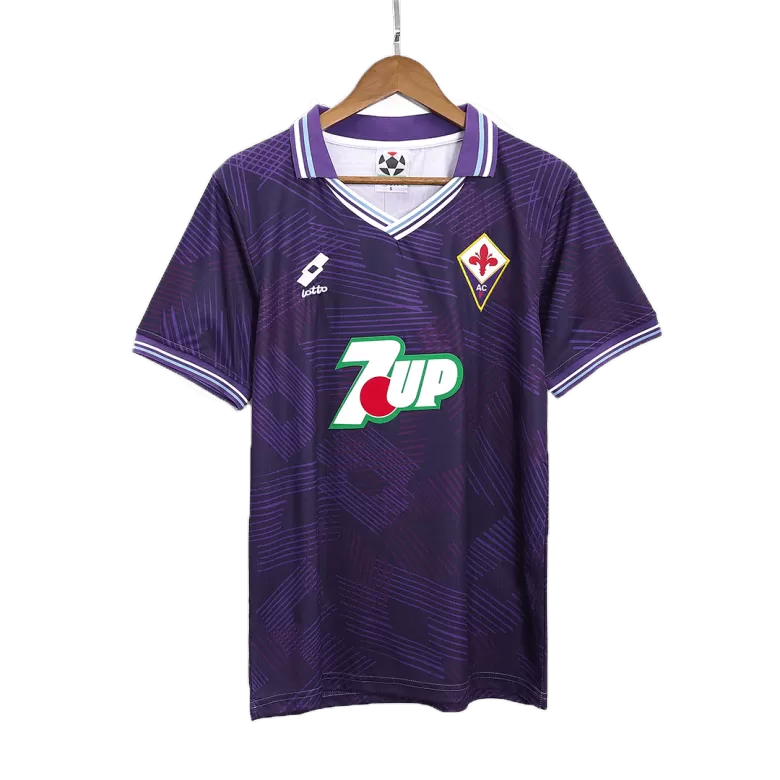 Fiorentina Retro Jersey Home Soccer Shirt 1992/93 - bestsoccerstore