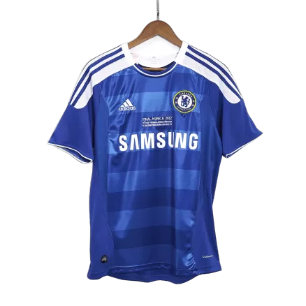 Chelsea Retro Jersey Home Soccer Shirt 2011/12 -UCL - bestsoccerstore