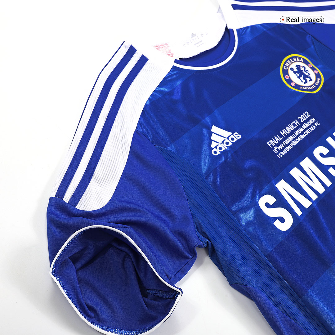 Chelsea Retro Jersey Home Soccer Shirt 2011/12 -UCL - bestsoccerstore