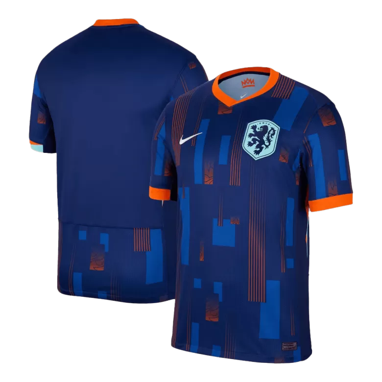 Netherlands Soccer Jersey Away Custom Shirt 2024 - bestsoccerstore