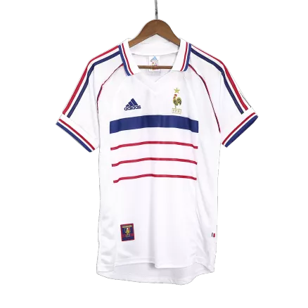 France Jersey Custom Away Soccer Jersey 1998 - bestsoccerstore