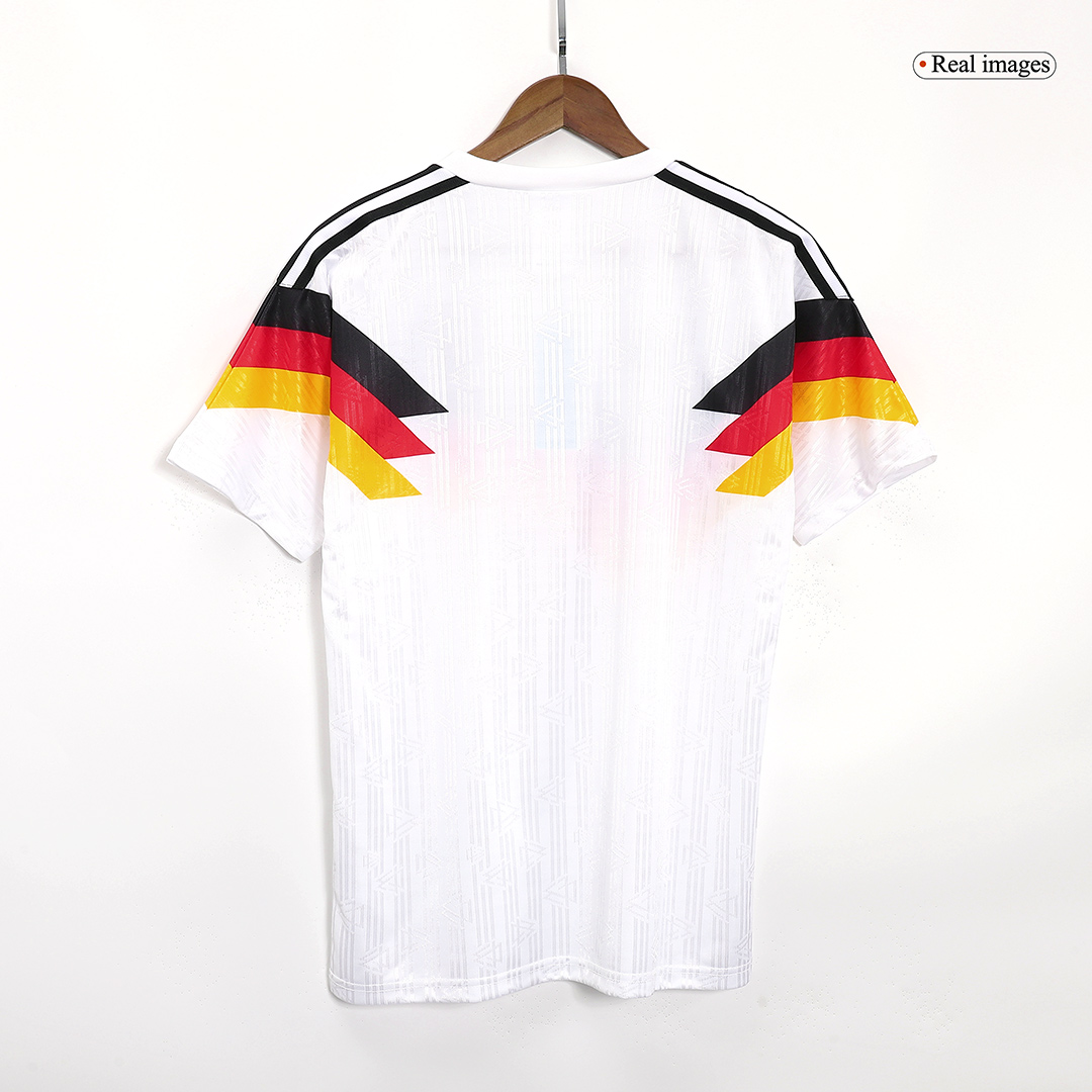 Germany Jersey Custom Home Soccer Jersey 1990