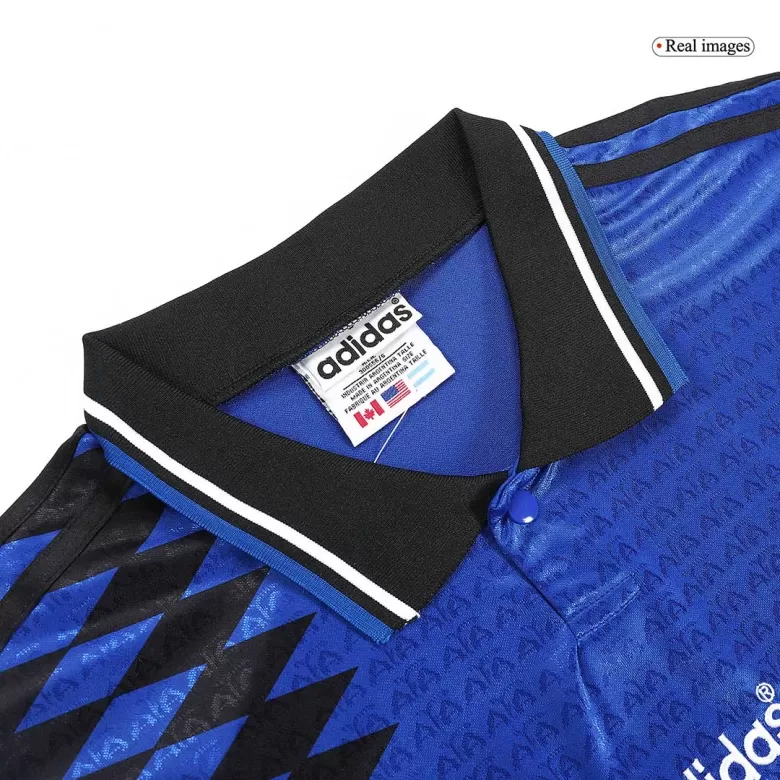 Argentina Jersey Custom Away Soccer Jersey 1994 - bestsoccerstore