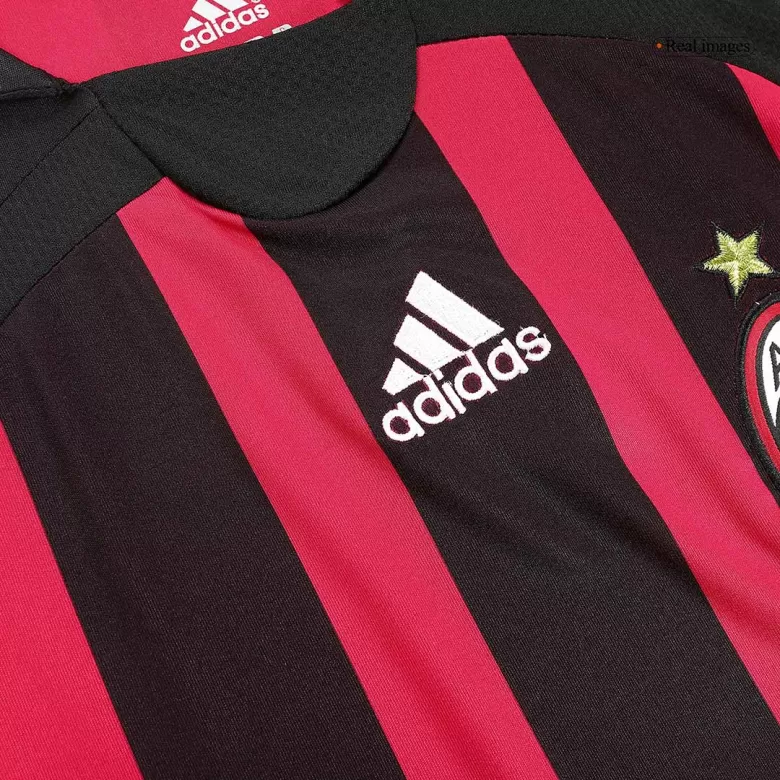 AC Milan Jersey Custom Home Soccer Jersey 2006/07 - bestsoccerstore