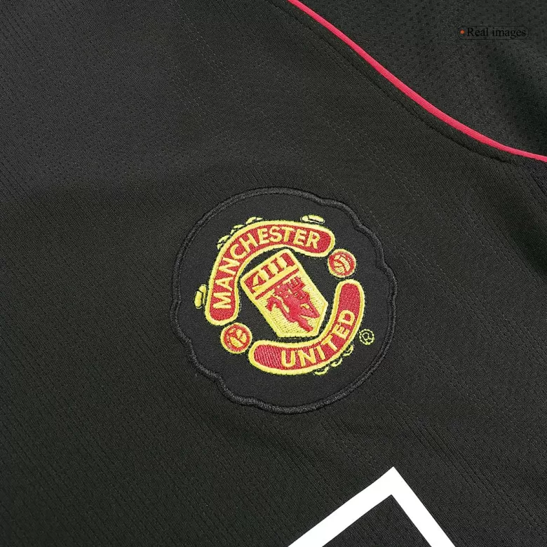 Manchester United Retro Jersey Away Long Sleeve Soccer Shirt 2007/08 - bestsoccerstore