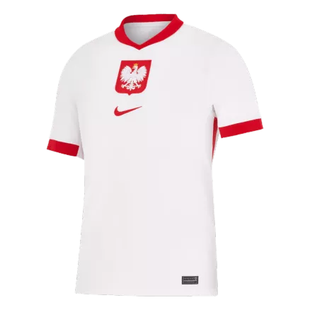 Poland Soccer Jersey Home Custom Shirt 2024 - bestsoccerstore