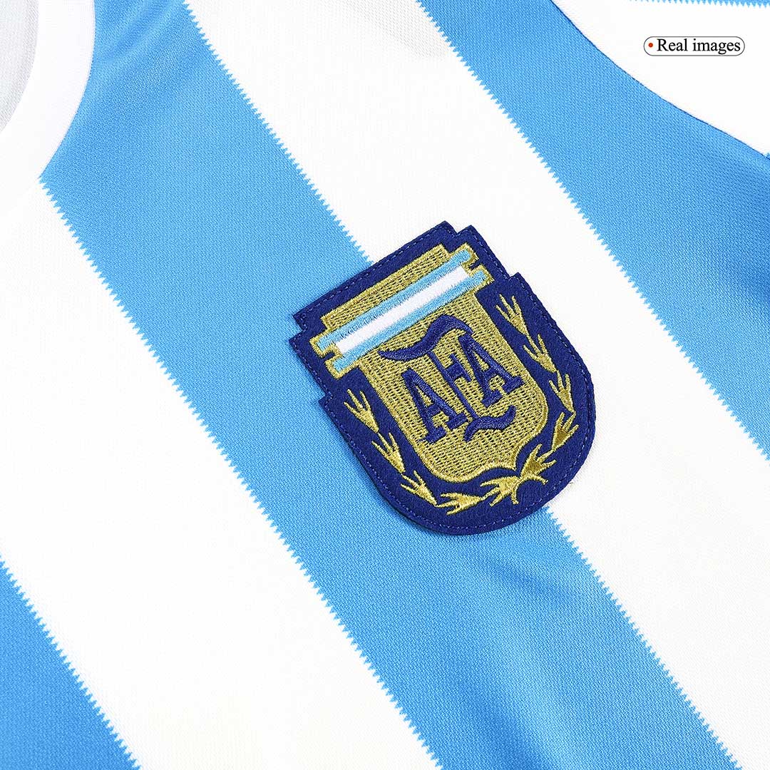 Argentina 1986 Retro Jersey Home Soccer Shirt - bestsoccerstore