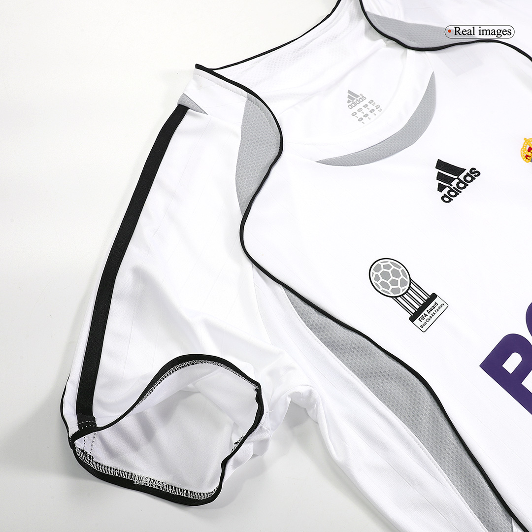 Real Madrid 2006/07 Retro Jersey Home Soccer Shirt - bestsoccerstore