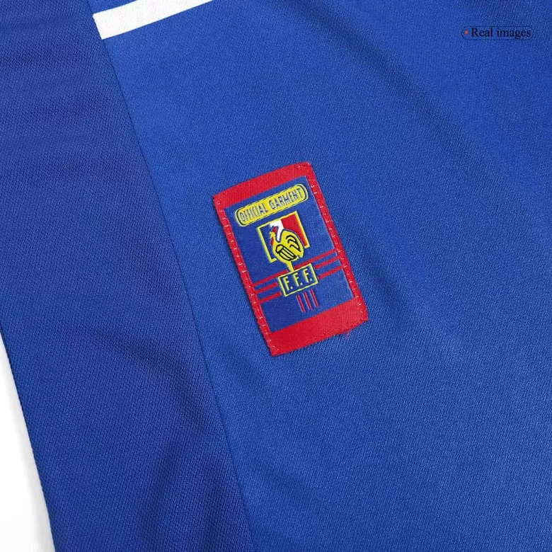 France Jersey Custom Home Soccer Jersey 1998 - bestsoccerstore