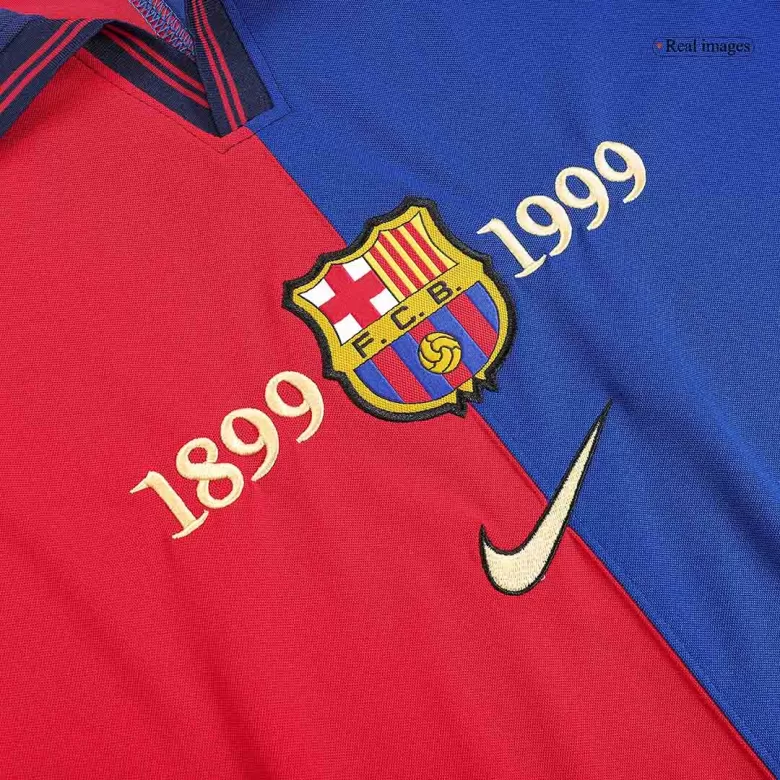 Barcelona Retro Jersey Home Soccer Shirt 1999/00 - bestsoccerstore