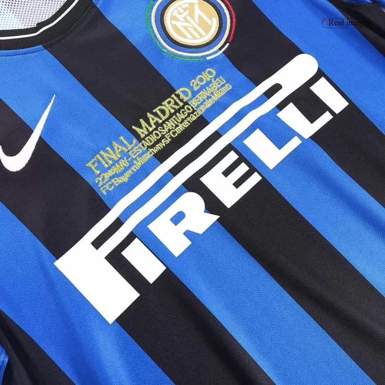 Inter Milan Jersey Custom Home Soccer Jersey 2009/10- UCL Final - bestsoccerstore