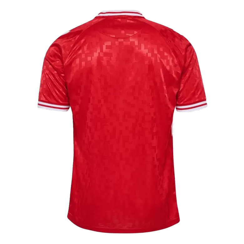 Denmark Soccer Jersey Home Custom Shirt 2024 - bestsoccerstore