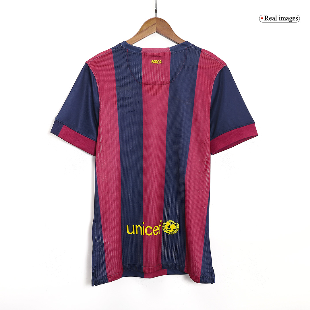 Barcelona Retro Jersey Home Soccer Shirt 2014/15