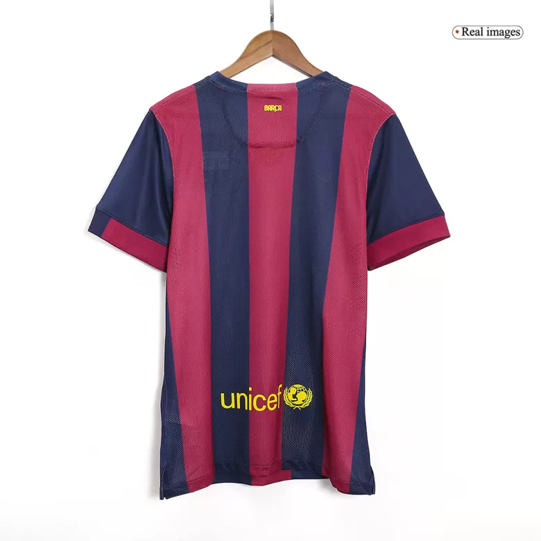 NEYMAR JR #11 Barcelona Retro Jersey Home Soccer Shirt 2014/15 - bestsoccerstore