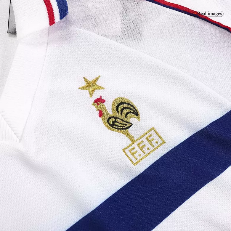 France Jersey Custom Away Soccer Jersey 1998 - bestsoccerstore