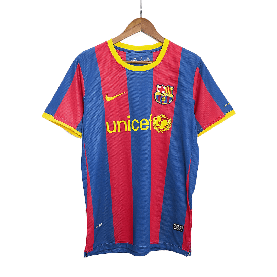 MESSI #10 Barcelona Retro Jersey Home Soccer Shirt 2010/11 - bestsoccerstore