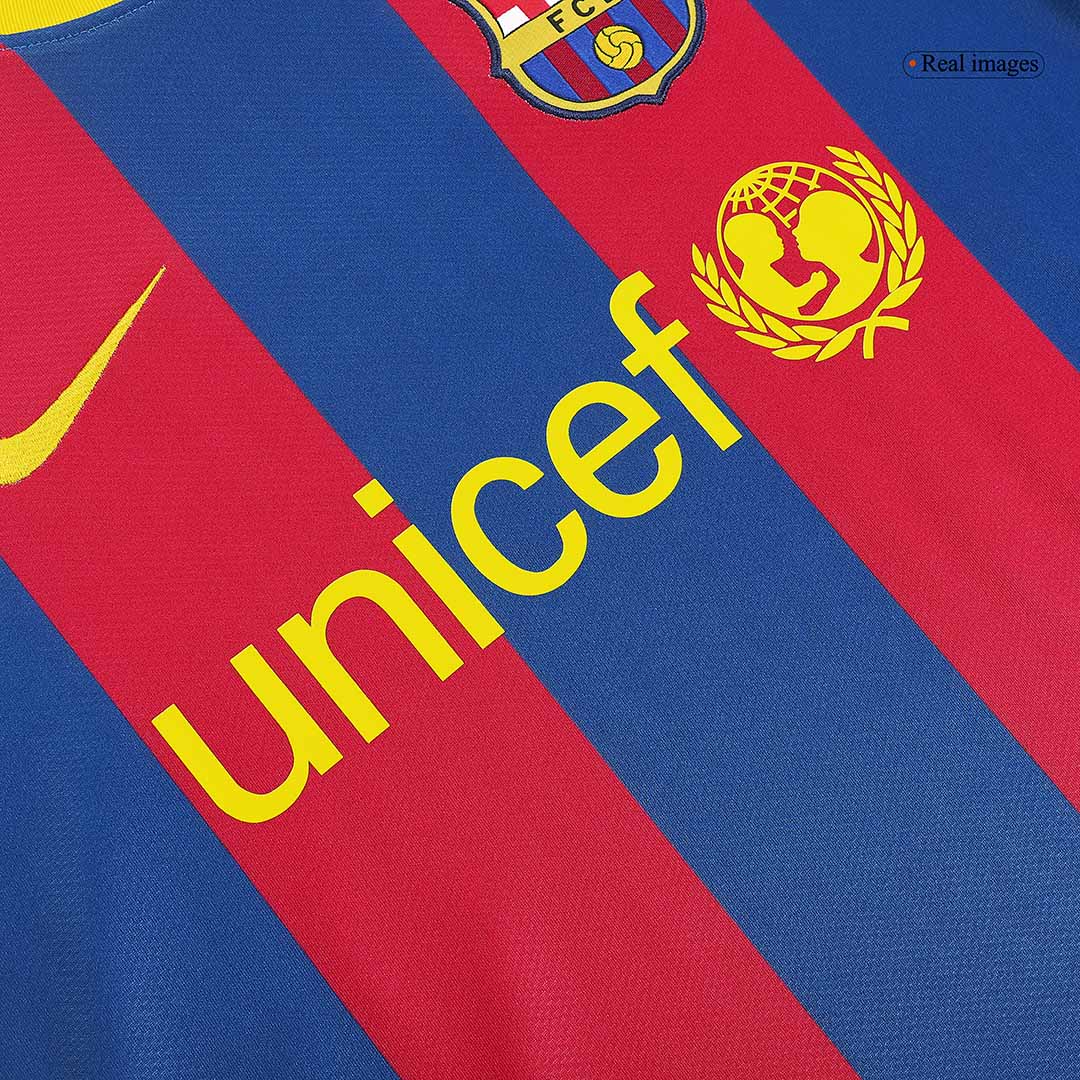 MESSI #10 Barcelona Retro Jersey Home Soccer Shirt 2010/11 - bestsoccerstore