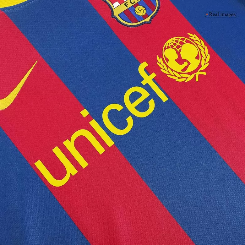  Barcelona Retro Jersey Home Soccer Shirt 2010/11 - bestsoccerstore