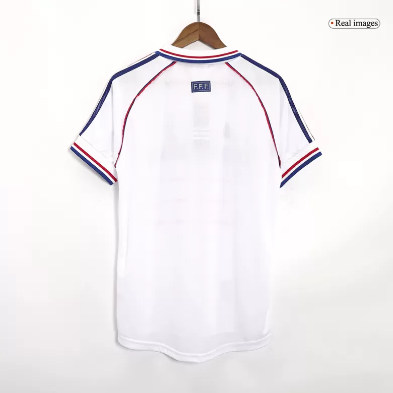 France Jersey Custom Away Soccer Jersey 1998 - bestsoccerstore