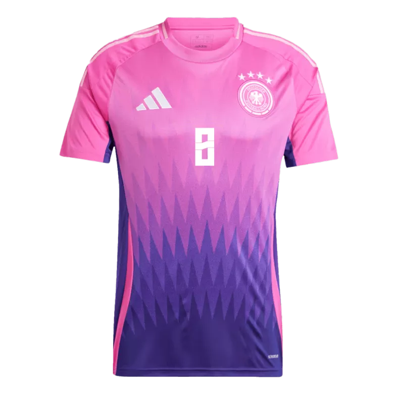 KROOS #8 Germany Soccer Jersey Away Custom Shirt 2024 - bestsoccerstore