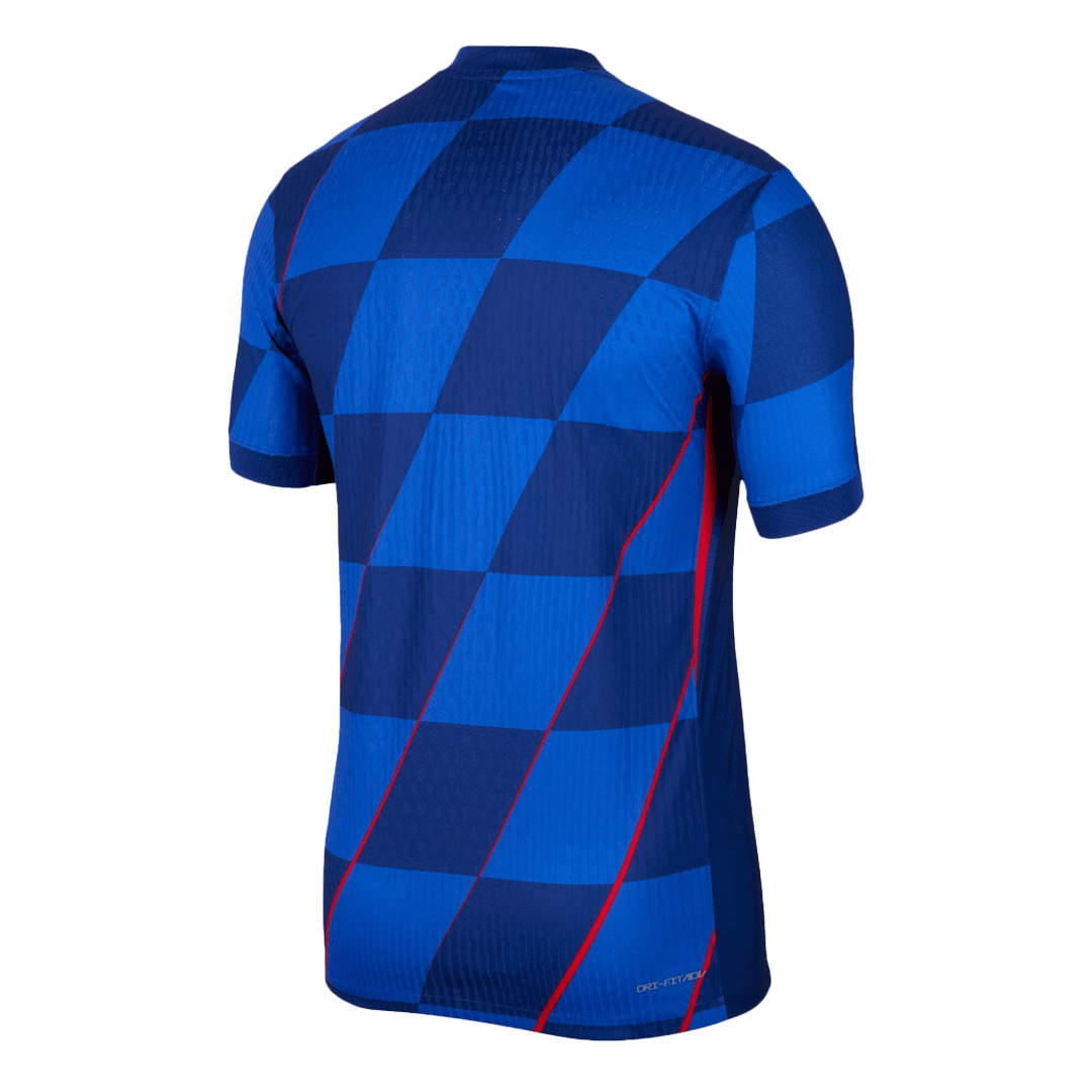 Croatia Away Custom Player Version Soccer Jersey Euro