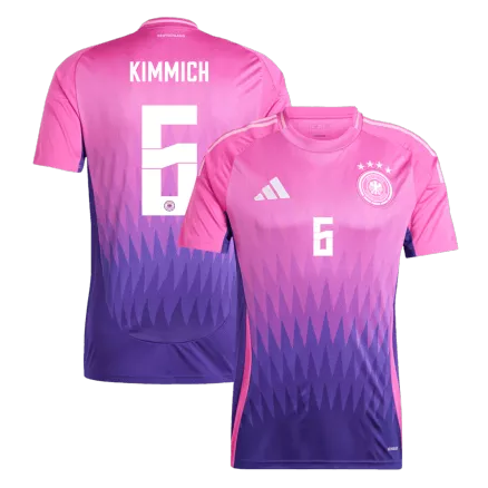 KIMMICH #6 Germany Soccer Jersey Away Custom Shirt 2024 - bestsoccerstore