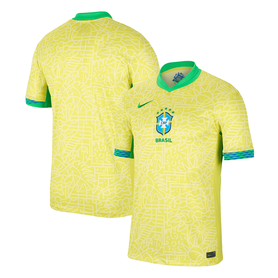 Brazil Soccer Jersey Home Shirt - bestsoccerstore