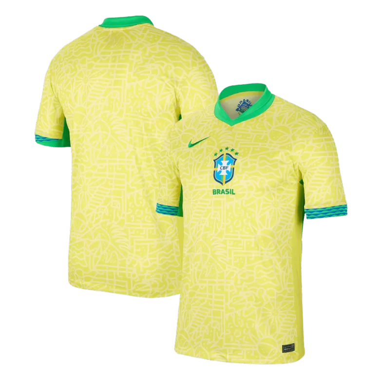 Brazil Soccer Jersey Home Shirt 2024 - bestsoccerstore