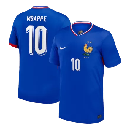 MBAPPE #10 France Soccer Jersey Home Custom Shirt 2024 - bestsoccerstore
