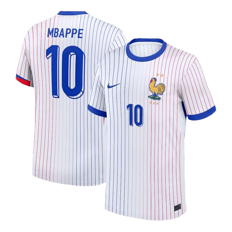 MBAPPE #10 France Away Soccer Jersey Euro 2024-Plus Size - bestsoccerstore