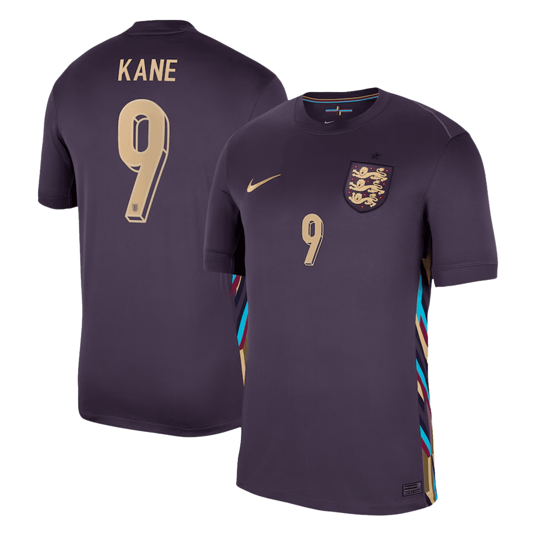 KANE #9 England Soccer Jersey Away Custom Shirt - bestsoccerstore