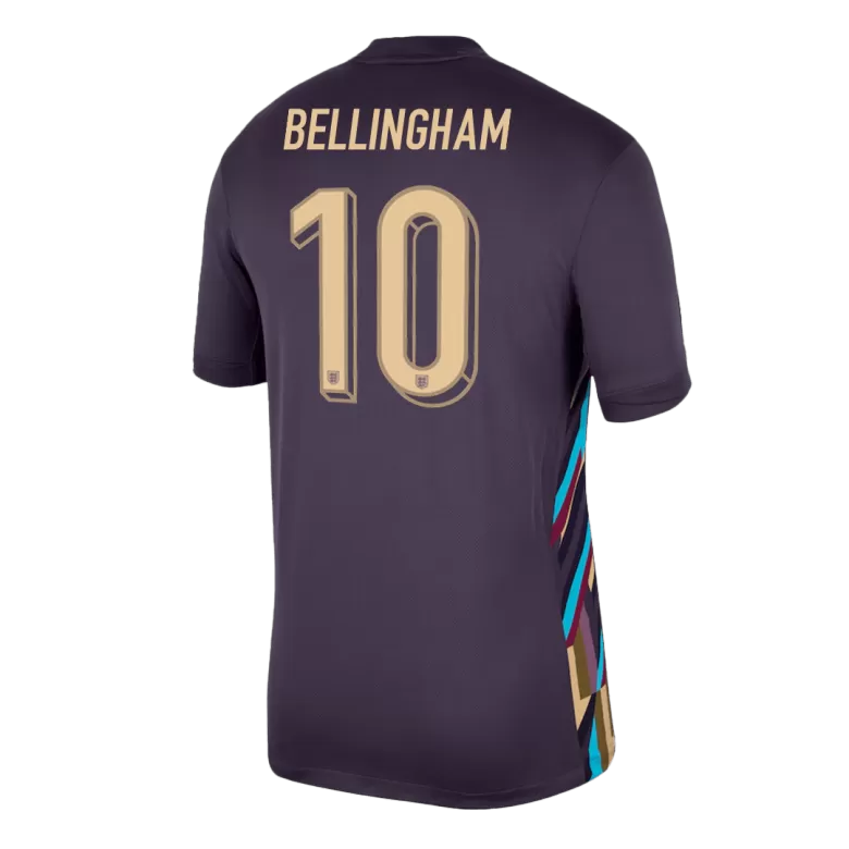 BELLINGHAM #10 England Soccer Jersey Away Custom Shirt 2024 - bestsoccerstore