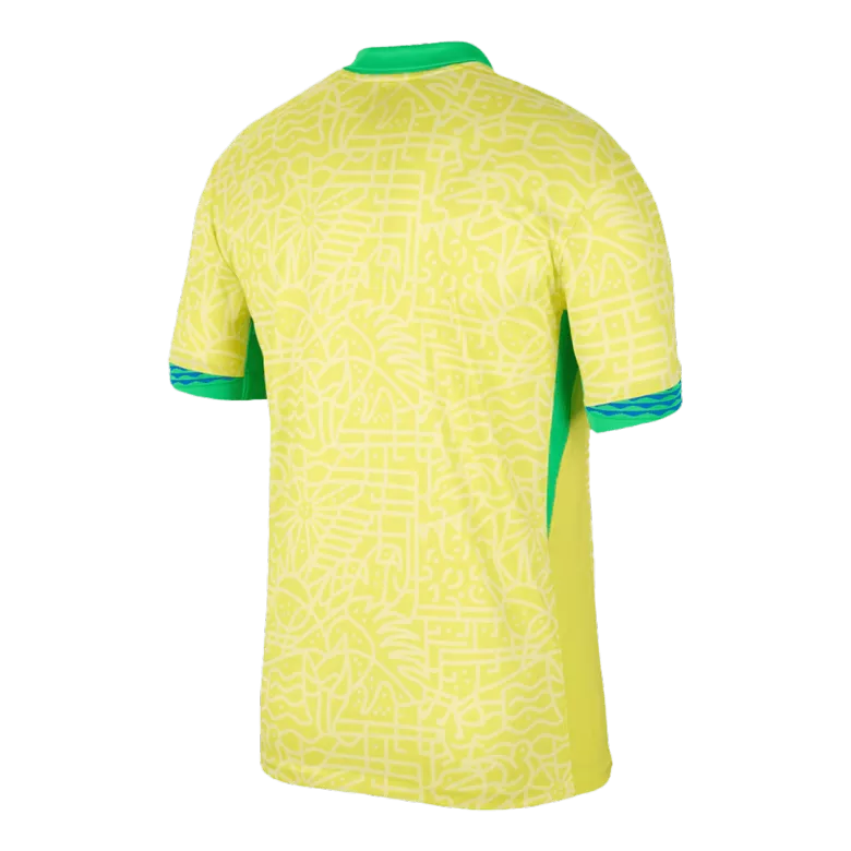 Brazil Soccer Jersey Home Shirt 2024 Plus Size - bestsoccerstore