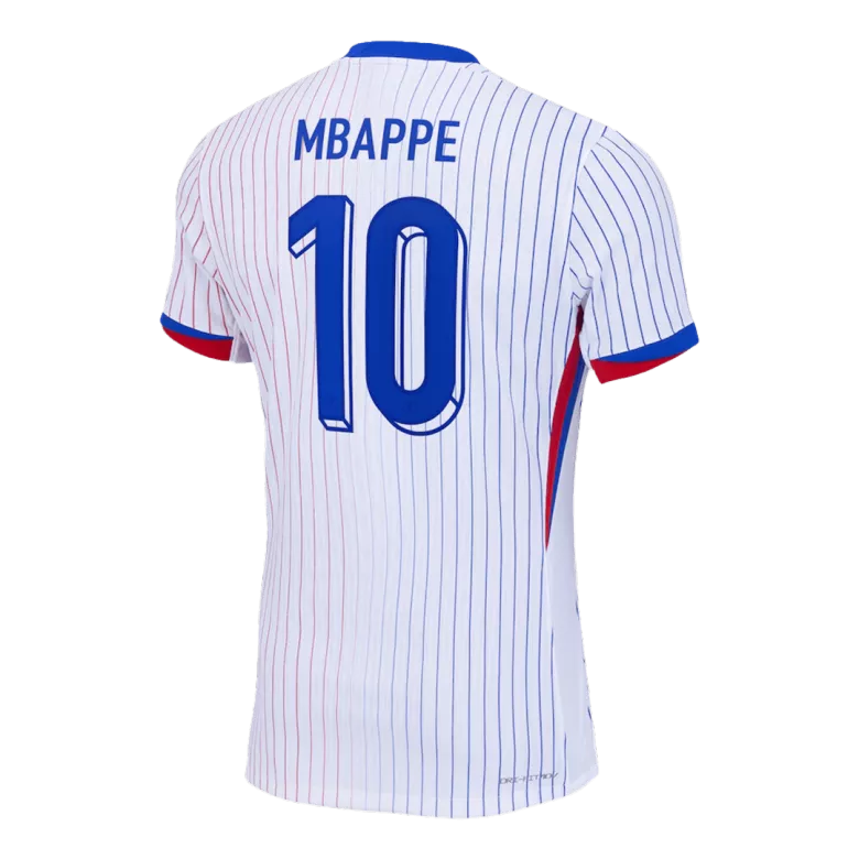 Authentic MBAPPE #10 Soccer Jersey France Away Shirt 2024 - bestsoccerstore