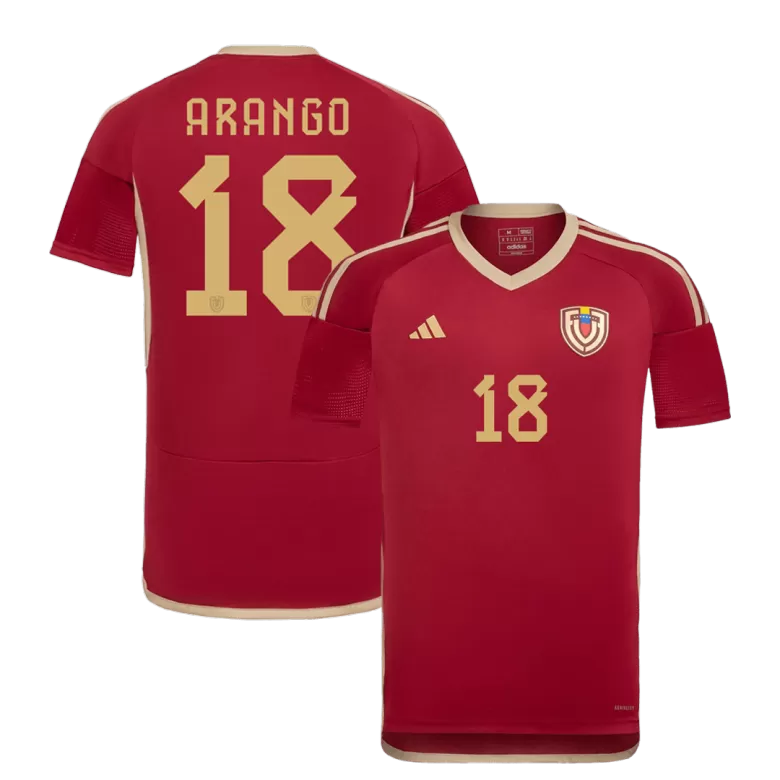 ARANGO #18 Venezuela Soccer Jersey Home Custom Shirt 2024 - bestsoccerstore