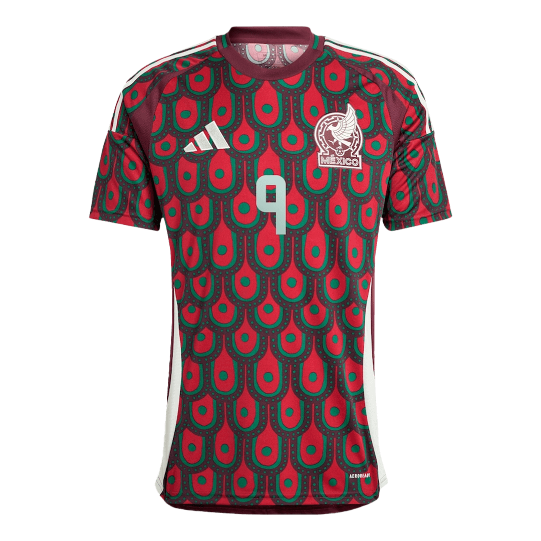 RAÚL #9 Mexico Soccer Jersey Home Custom Shirt