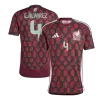 E.ÁLVAREZ #4 Mexico Soccer Jersey Home Custom Shirt 2024 - bestsoccerstore