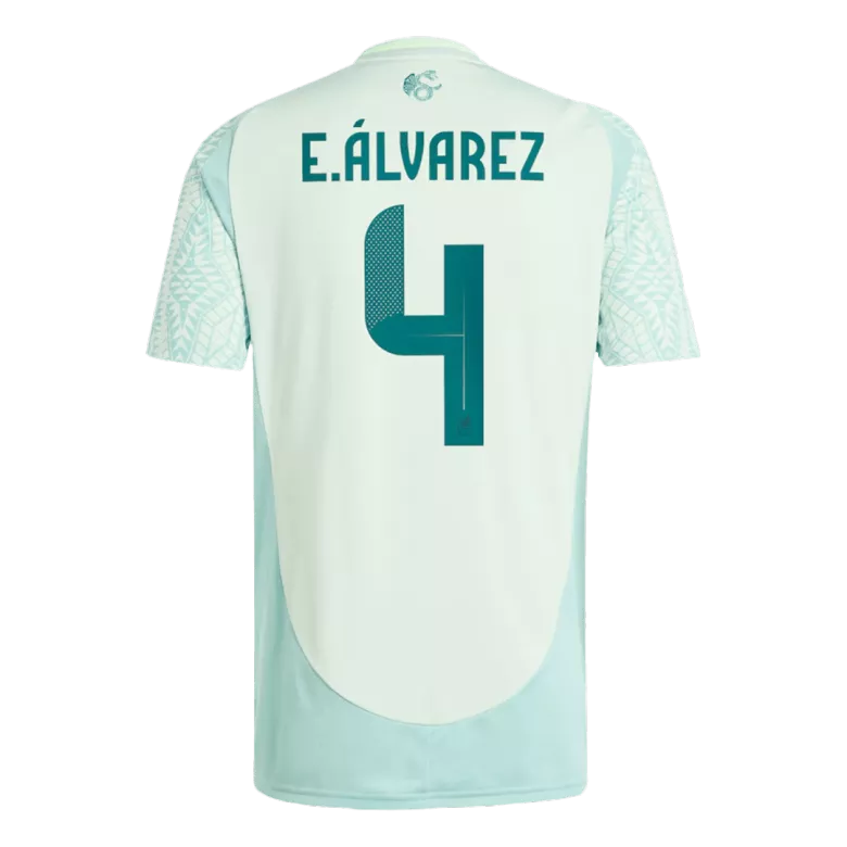 E.ÁLVAREZ #4 Mexico Soccer Jersey Away Custom Shirt 2024 - bestsoccerstore