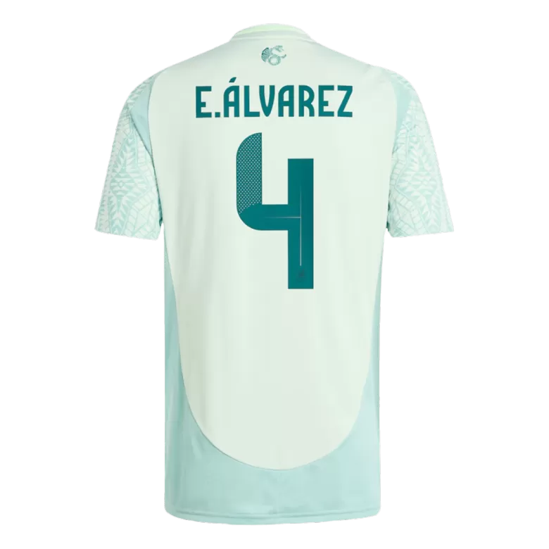 E.ÁLVAREZ #4 Mexico Soccer Jersey Away Custom Shirt 2024 - bestsoccerstore