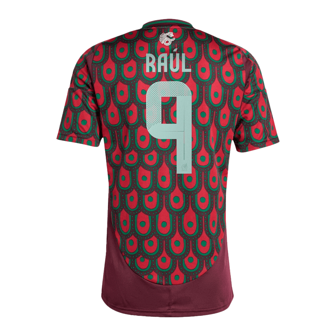 RAÚL #9 Mexico Soccer Jersey Home Custom Shirt