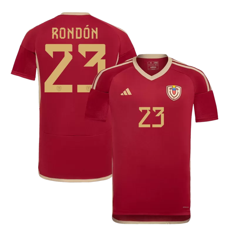 RONDÓN #23 Venezuela Soccer Jersey Home Custom Shirt 2024 - bestsoccerstore