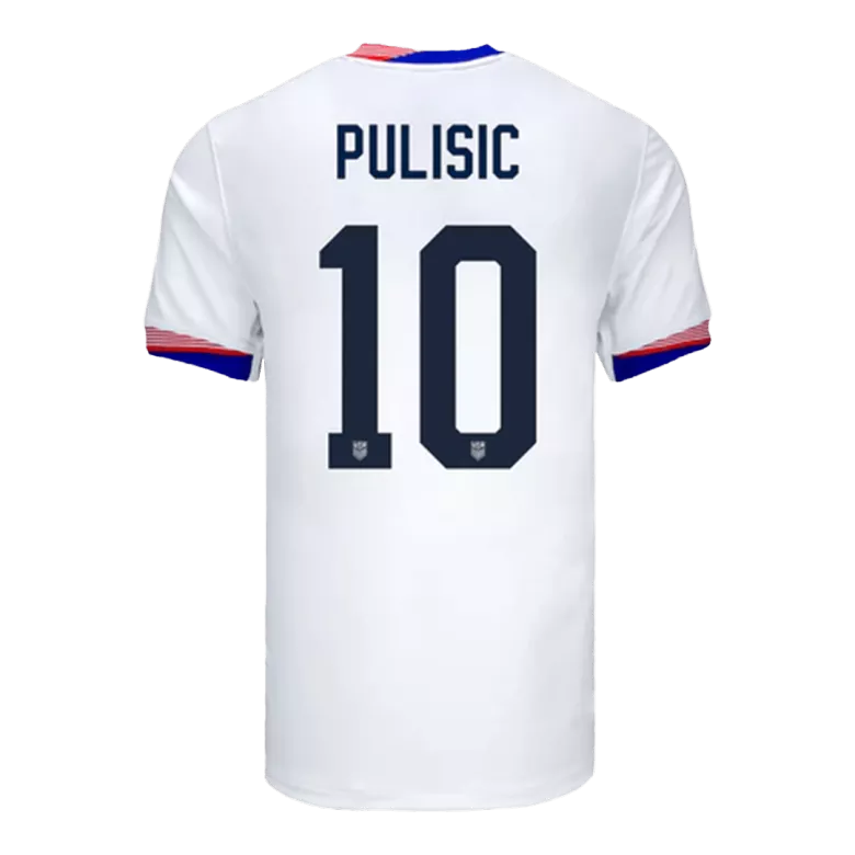 PULISIC #10 USA Soccer Jersey Home Custom Shirt 2024 - bestsoccerstore