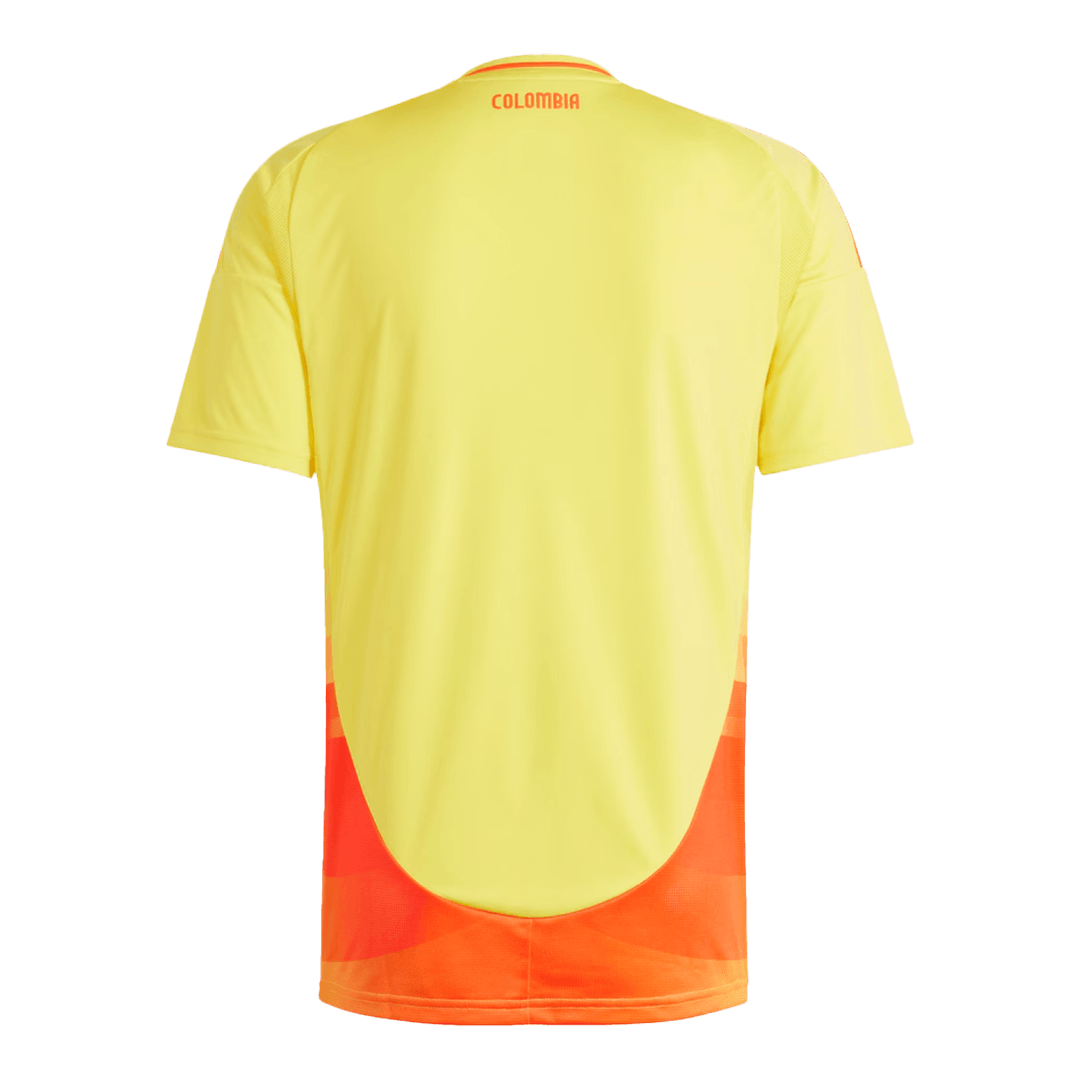 Colombia Soccer Jersey Home Custom Shirt
