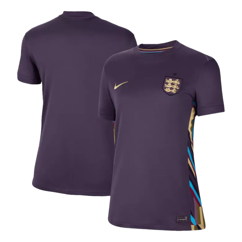 England Soccer Jersey Away Women's Custom Shirt 2024 - bestsoccerstore
