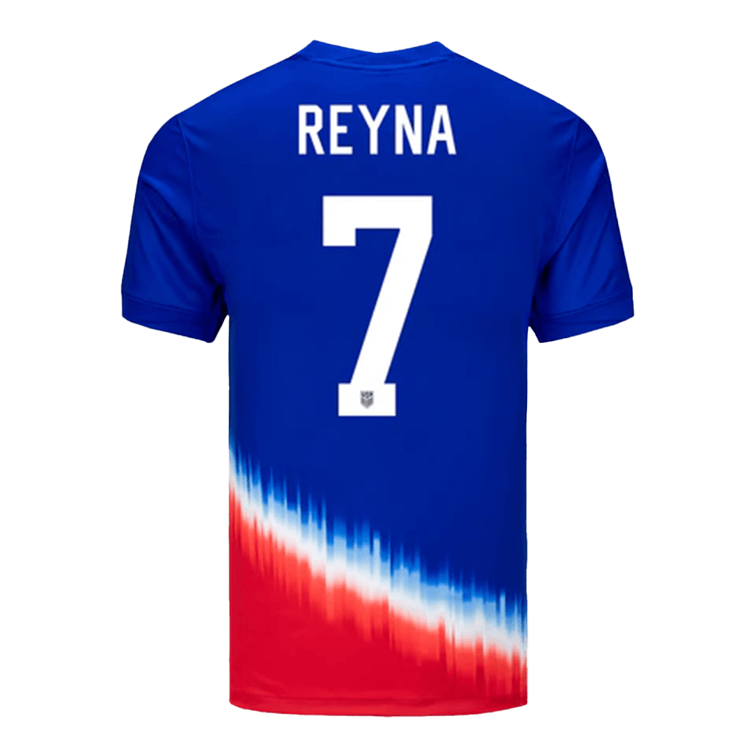 REYNA #7 USA Soccer Jersey Away Custom Shirt